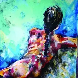 Danie Strydom — Reclining Nude