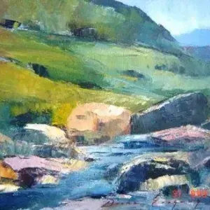 Diane Erasmus — 105. Drakensberg River Rocks