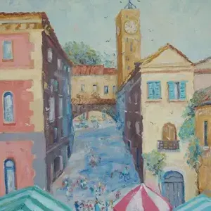 Elinor Carleton-Smith — Market in Orvieto, Umbria
