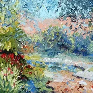 Elinor Carleton-Smith — Stream at La Motte, Franschhoek