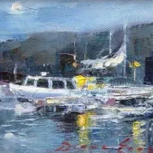 Diane Erasmus — 72. Evening Harbour Scene (No 6309)
