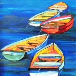 Alta Van Zyl — Fishing boats (No. 500)