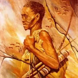 Don Bell — Kalahari Hunter - Bushman