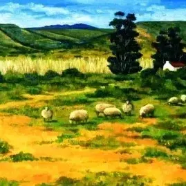 Alta Van Zyl — Karoo Landscape (No. 408)