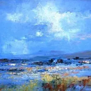 Diane Erasmus — 64. Landscape in Blues II