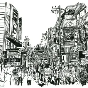 Mieke van der Merwe — Hongdae I