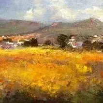 Diane Erasmus — 119. Namaqualand Painting on Exhibition at Crouse Art and the Home and Garden Show, Durban July 2010