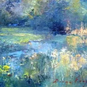 Diane Erasmus — 10. Reflections, Duzamanzi, South Coast 3 (Artist's Collection)