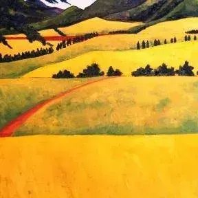 Alta Van Zyl — View towards Mountains (No. 339)
