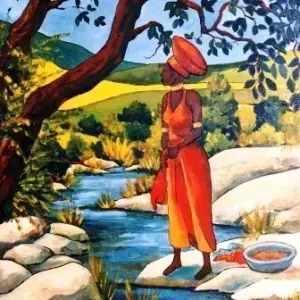 Alta Van Zyl — Washing at the River (No. 189)