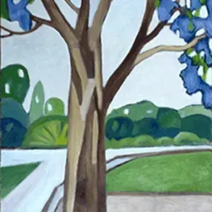 Wessel van der Merwe — Abstract Landscape / Tree