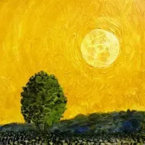 Kuben Pillay — Yellow Landscape 2006