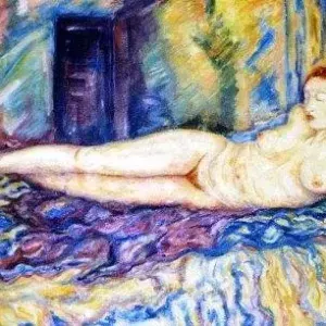 Vanessa Moore — Reclining nude